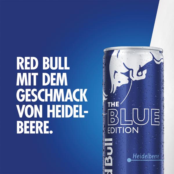 Red Bull Energy Drink Blue Edition Heidelbeere (Einweg)