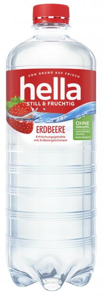 Hella Still & Fruchtig Erfrischungsgetränk Erdbeere (Einweg)