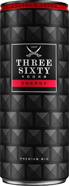 Three Sixty Energy & Vodka Dose (Einweg)