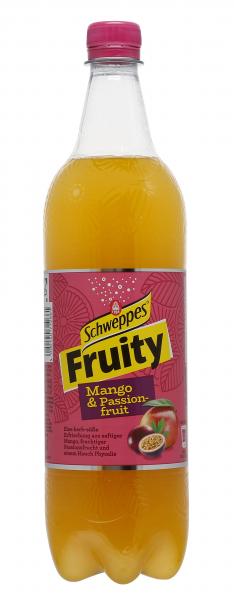 Schweppes Fruity Mango & Passionsfrucht (Einweg)