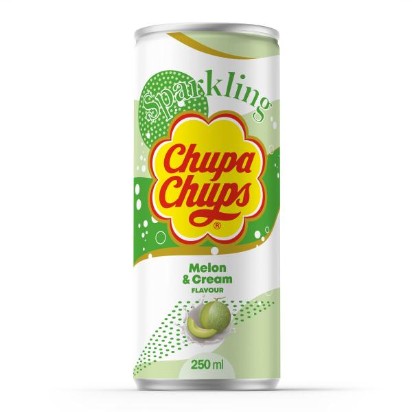 Chupa Chups Sparkling Melon & Cream (Einweg)