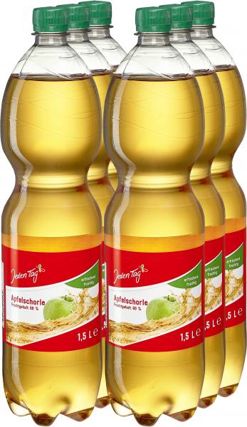 Jeden Tag Apfelschorle (Einweg)