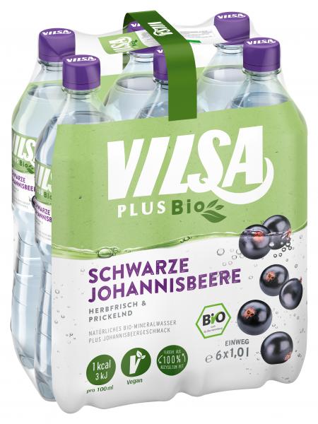 Vilsa Plus Bio Schwarze Johannisbeere (Einweg)