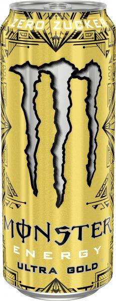 Monster Energy Ultra Gold Zero Zucker (Einweg)