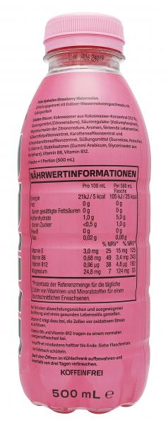 Prime Erfrischungsgetränk Hydration Strawberry Watermelon (Einweg)