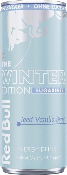 Red Bull The Winter Edition Iced Vanilla Berry Sugarfree (Einweg)