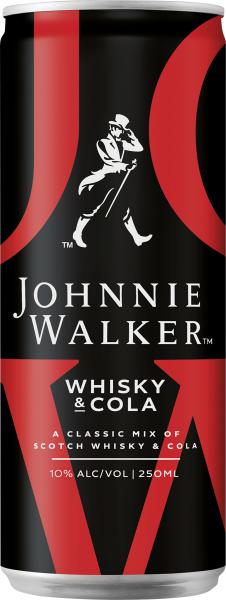 Johnnie Walker Whiskey & Cola (Einweg)
