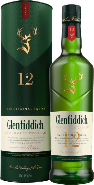 Glenfiddich Single Malt Scotch Whisky 12 years
