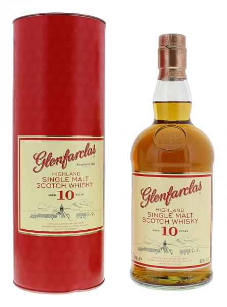 Glenfarclas Highland Single Malt Scotch Whisky 10 years