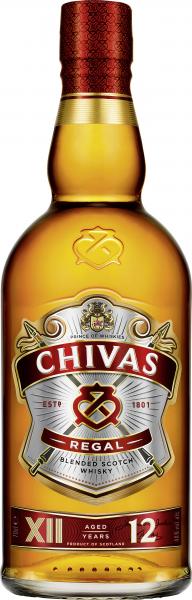 Chivas Regal Blended Scotch Whisky 12 years