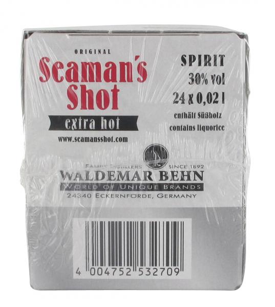 Behn Seaman's Shot extra hot