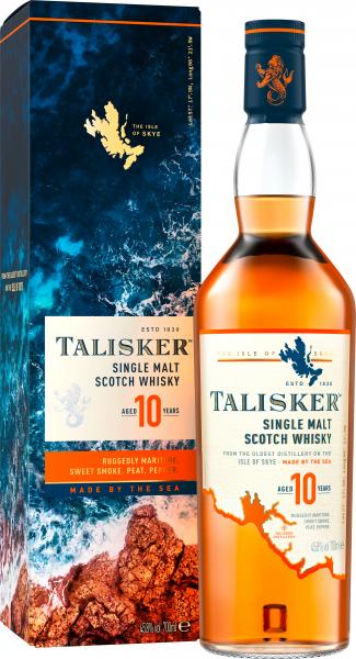 Talisker Single Malt Scotch Whisky 10 years