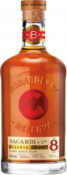 Bacardi Reserva Ocho Años 8Y Rum