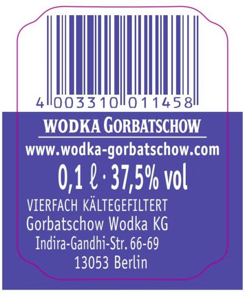 Wodka Gorbatschow
