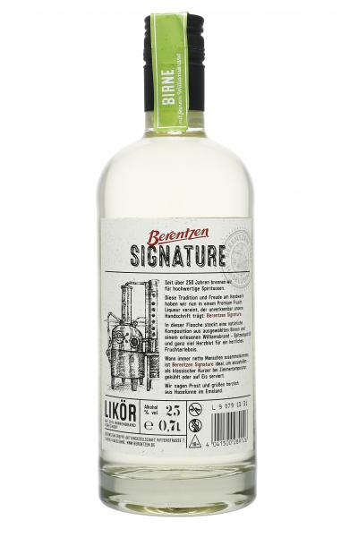 Berentzen Signature Birne 25% Vol.
