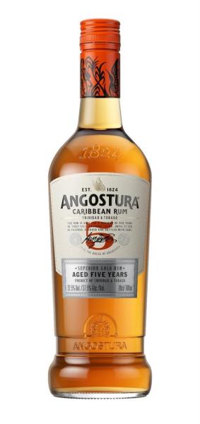 Angostura Gold Carribean Rum Trinidad & Tobago 5 Years