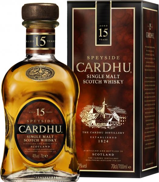 Cardhu Single Malt Scotch Whisky 15 Years 