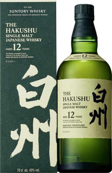 Hakushu Single Malt Japanese Whisky 12 Years