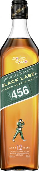 Johnnie Walker Black Label Blended Scotch Whisky Player No. 456