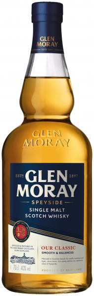 Glen Moray Classic Speyside Single Malt Scotch Whiskey