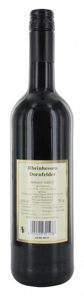 Weinkellerei Einig-Zenzen Dornfelder Rotwein lieblich
