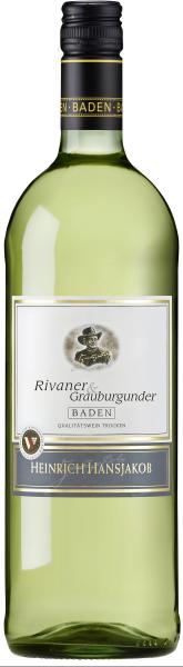Heinrich Hansjakob Baden Rivaner & Grauburgunder Weißwein trocken