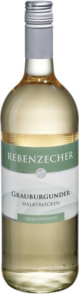 Rebenzecher Grauburgunder Weißwein halbtrocken
