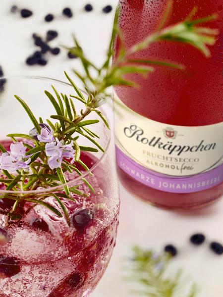 Rotkäppchen Fruchtsecco Schwarze Johannisbeere Alkoholfrei