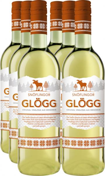 Snöflingor Glögg weiß