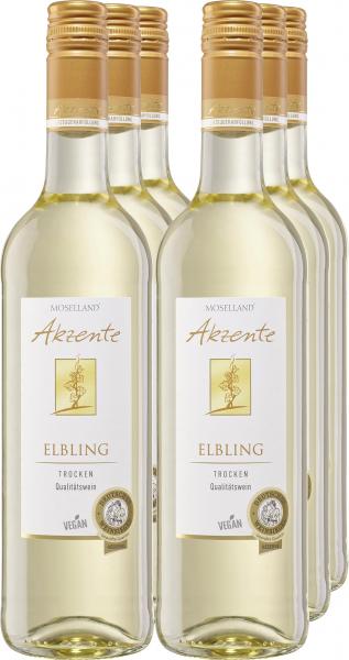 Moselland Akzente Elbling Weißwein trocken