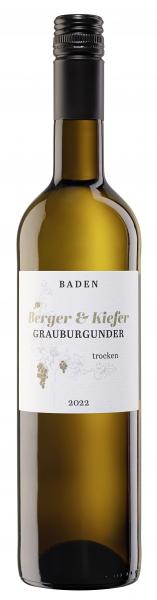 Berger & Kiefer Grauburgunder Weißwein trocken