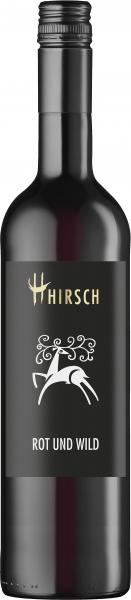 Hirsch Rot und Wild Rotweincuvée Gutswein trocken