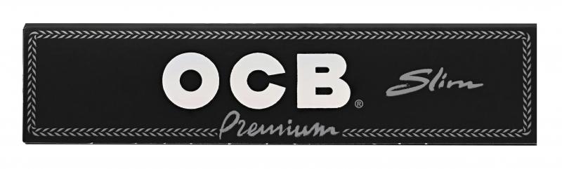 OCB Filterpapier Schwarz Premium Long Slim
