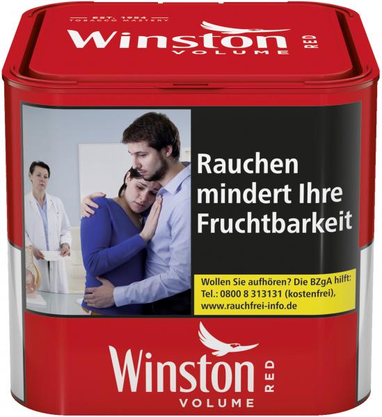 Winston Volume Red TIN-S
