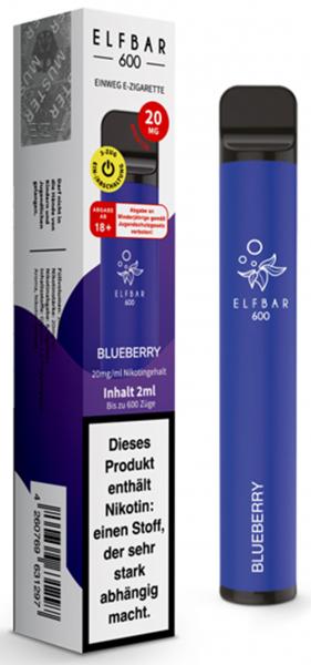 Elf Bar 600 Blueberry 20mg/ml