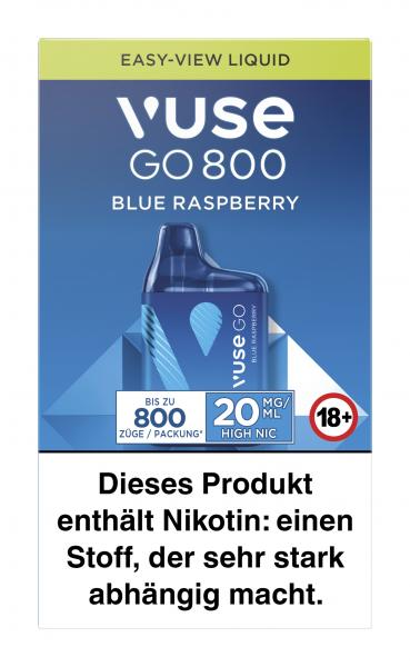 Vuse GO 800 (Box) Blue Raspberry 20mg
