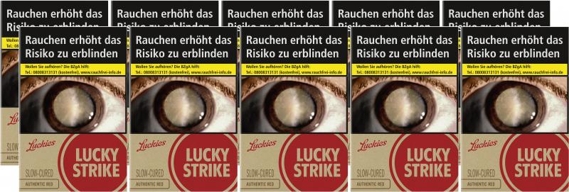 Lucky Strike Authentic Red