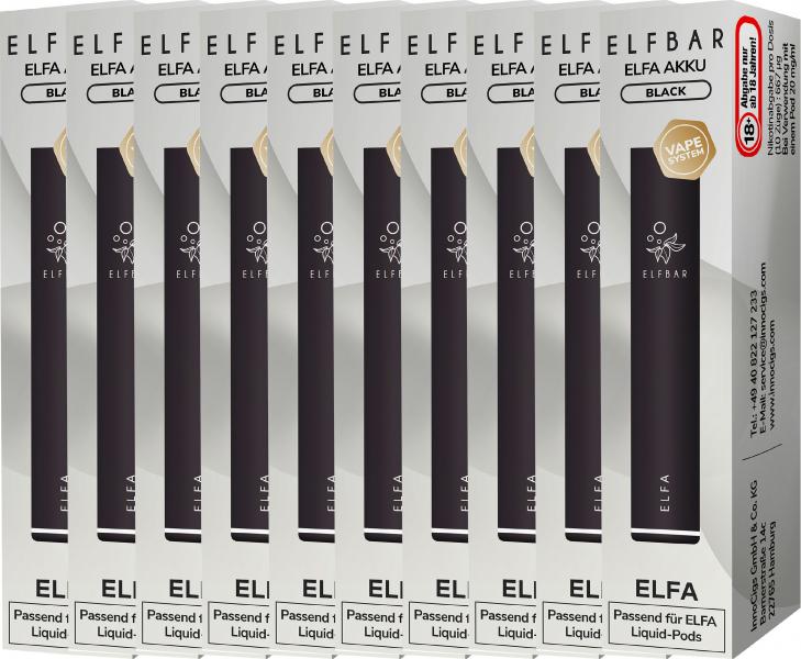 Elfbar Elfa Akku 500mAh schwarz