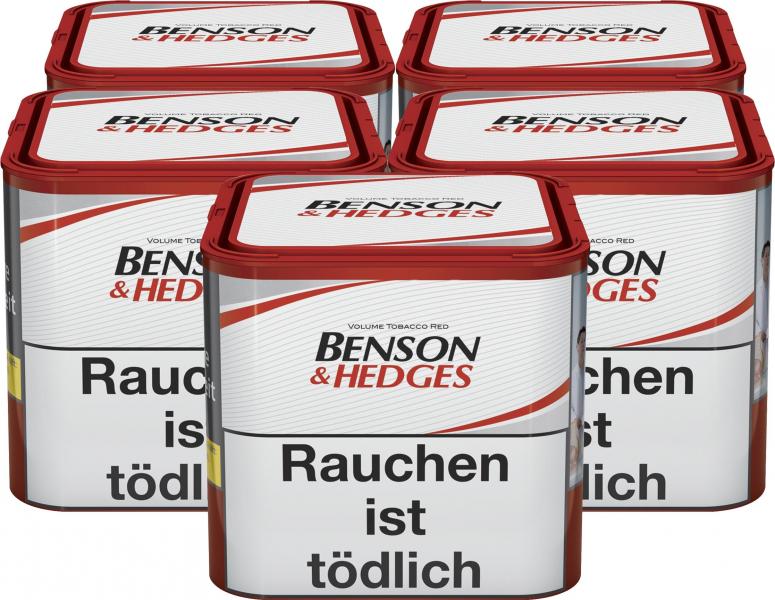 Benson & Hedges Volume Red Tin-S
