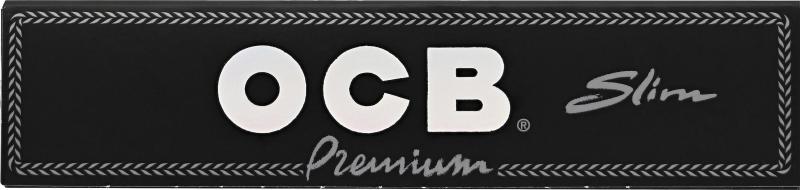 OCB Filterpapier Schwarz Premium Long Slim