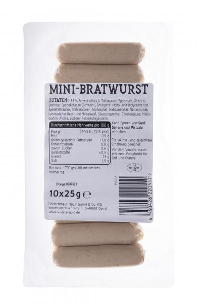 Küstengold Mini Bratwurst