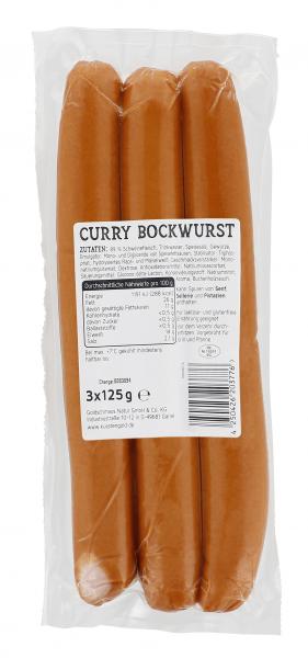 Küstengold Curry Bockwurst
