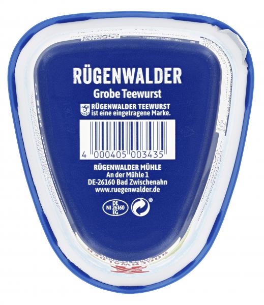 Rügenwalder Mühle Teewurst grob