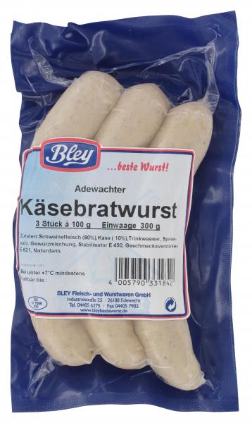 Bley Adewachter Käsebratwurst