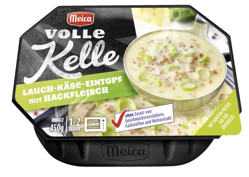Meica Volle Kelle - Lauch Käse-Eintopf mit Hackfleisch