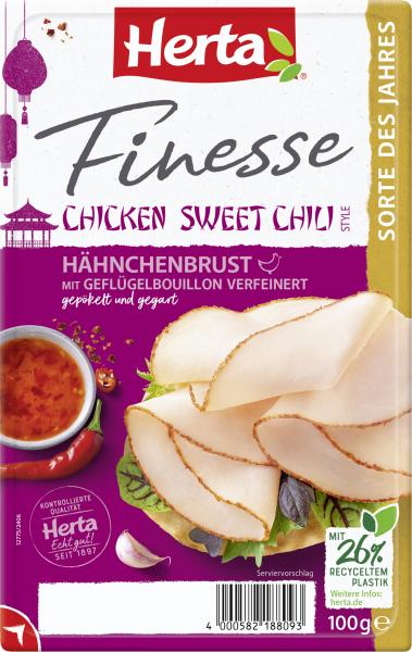 Herta Finesse Hähnchenbrust Chicken Sweet Chili Style