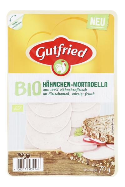 Gutfried Bio Hähnchen Mortadella