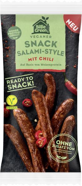 Billie Green veganer Snack Salami-Style mit Chili