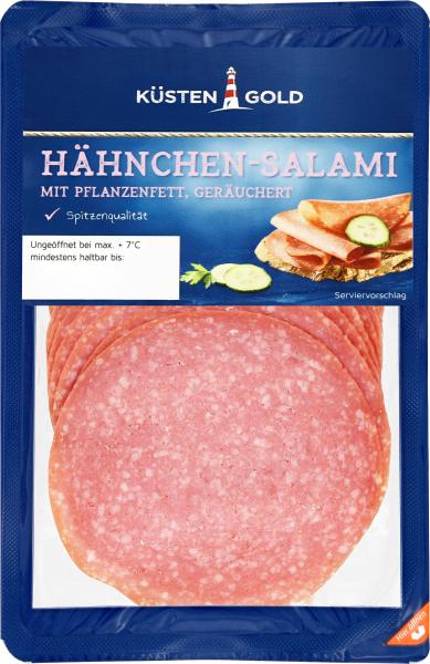 Küstengold Hähnchen-Salami