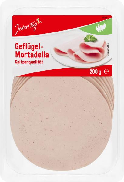 Jeden Tag Geflügel-Mortadella